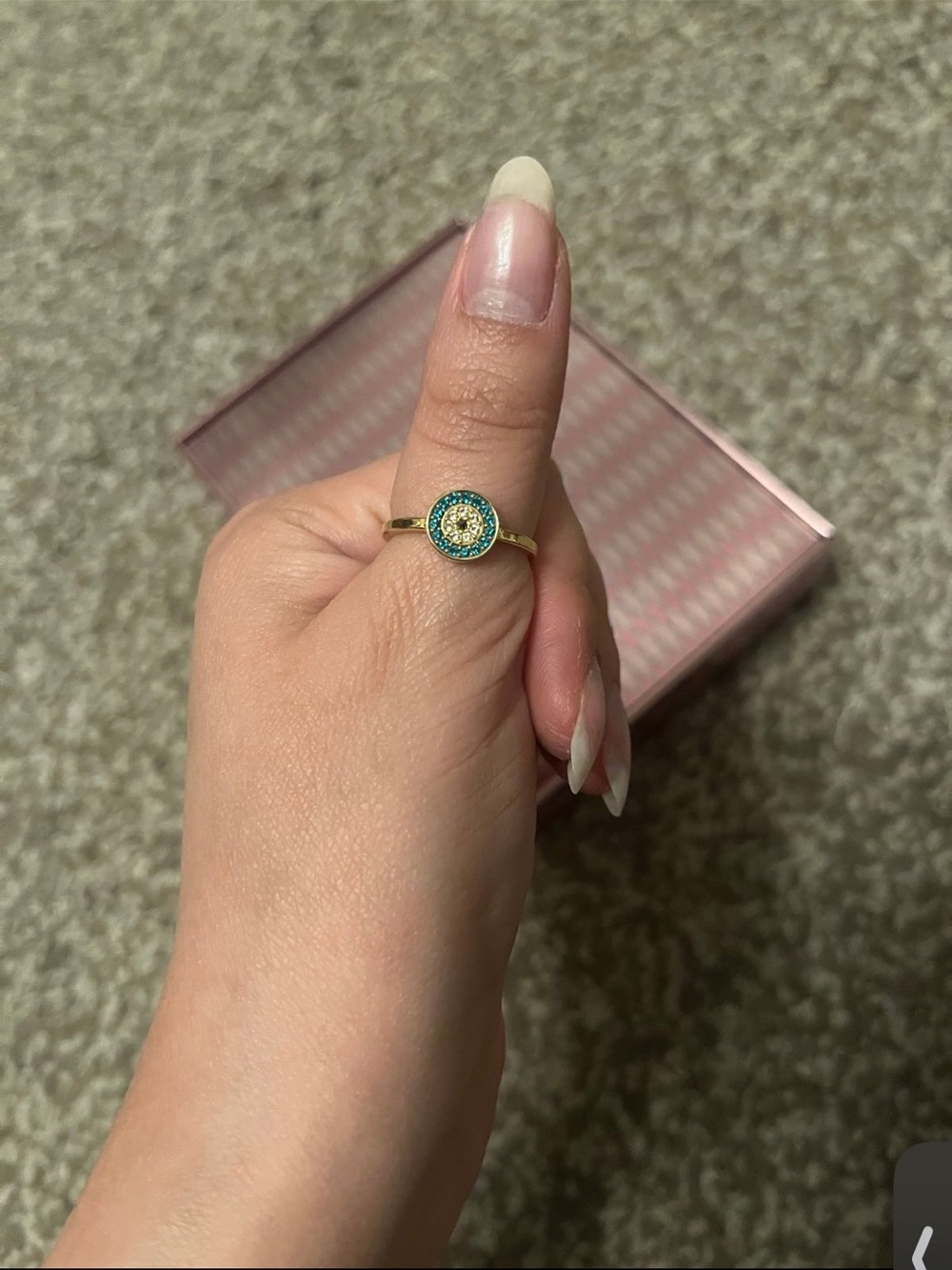 Swarovski Evil Eye Ring
